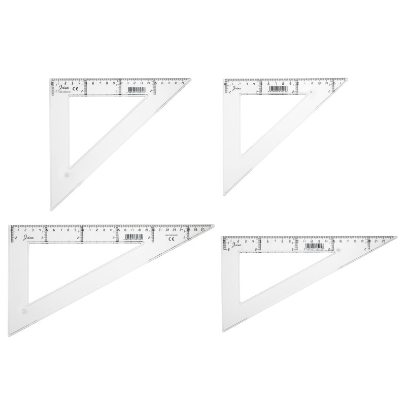 CARTABON 25CM TRANSPARENTE BOLSA INDIVIDUAL FAIBO