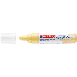 MARCADOR EDDING N.º 5000 ACRILICO 5-10 MM AMAR PASTEL COLOR 915 UNIDAD