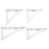 CARTABON 30CM TRANSPARENTE BOLSA INDIVIDUAL FAIBO