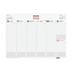 VADE ENCOL.SVV 42X31 2026+ FINOCAM26 780240026 420 X 7 X 310 MM