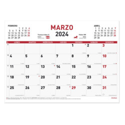 CALENDARIO MYRGA24 2024 43*31CM PLANNING MENSUAL 1545
