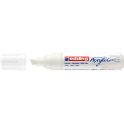 MARCADOR EDDING N.º 5000 ACRILICO 5-10 MM BLANCO COLOR 922 UNIDAD