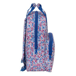 MOCHILA INFANTIL NAIT NAIT "FLORES COIMBRA AZUL" SAFTA25 ENERO 103797