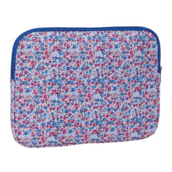 FUNDA PARA PORTATIL 14'' "FLORES COIMBRA AZUL" SAFTA25 ENERO 103801