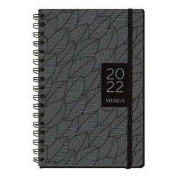 AGENDA MYRGA22 2022 21*14,5CM ESPIRAL DIA PAGINA HOJAS 3004HO