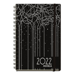 AGENDA MYRGA22 2022 21*14,5CM ESPIRAL DIA PAGINA LINEAS 3004LI