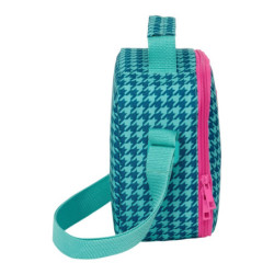 BOLSA TÉRMICA CUADRADA NAIT NAIT "PATA DE GALLO VERDE" SAFTA25 ENERO 103811