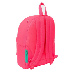 MOCHILA PARA PORTATIL 14,1" NAIT NAIT "ROSA FLUOR" SAFTA25 ENERO 103816