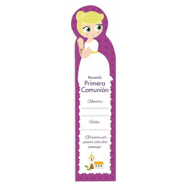 PUNTO LECTURA COMUNION ARGU NIÑA MORADA 40078 PTE 25U ^