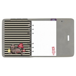 CUADERNO CON ANILLAS GORJUSS "FINDING MY WAY" 1092GJ01 19,4*15 SAFTA22