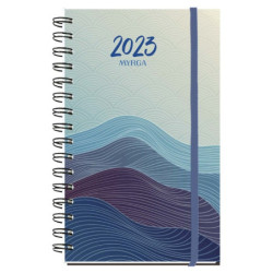 AGENDA MYRGA23 2023 S/V LIEBANA COLORS ONDAS 7,5*13,5 3807ON