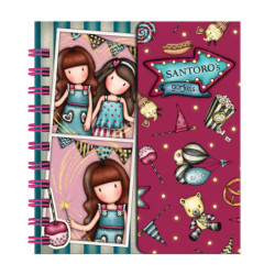 DISPLAY 16 LIBRETAS VOCABULARIO GORJUSS™ FAIRGROUND "CAROUSEL" SAFTA23 ENERO 1105GJD01