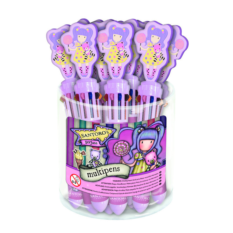 CUBILETE 16 BOLI. MULTICOLOR GORJUSS GORJUSS™ FAIRGROUND "CAROUSEL" SAFTA23 ENERO 1043GJD03