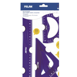 REGLAS KIT 4 PIEZAS FLEX&RESISTANT AZUL ACID MILAN