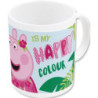TAZA GRANDE 325ML PEPPA PIG "HAVING FUN" SAFTA25 ENERO 20102
