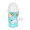 BOTELLA 500ML APERTURA AUTOM. CON PAJITA SAFTA PREESCOLAR "CAT" 312284899 19,5*7,3 SAFTA22