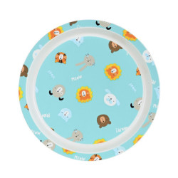 SET DE PLATOS Y CUBIERTOS SAFTA PREESCOLAR "CAT" 312284933 26*22,5 SAFTA22