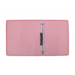 CARPETA 4A 40 OFFICEBOX PP BORDE TELA PASTEL ROSA UNIDAD 44005RB