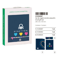 SET DE REGALO PQÑO. BENETTON "LOVE" SAFTA23 ENERO 312350587