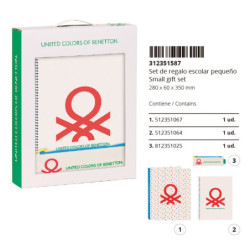 SET DE REGALO PQÑO. BENETTON "TOPITOS" SAFTA23 ENERO 312351587