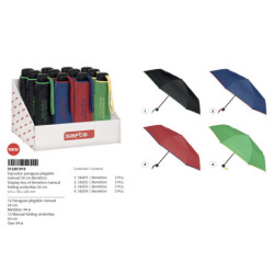 EXPOSITOR PARAGUAS PLEGABLE MANUAL 54 CM BENETTON "TOPITOS" SAFTA23 ENERO 312351919