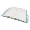 LIBRETA LLIBELLE A-4 MODELO BARI COLOR JADE AILSHG0001 - 0010 UNIDAD