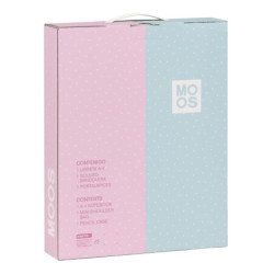 SET DE REGALO PQÑO. MOOS "FLORES" SAFTA25 ENERO 312418588