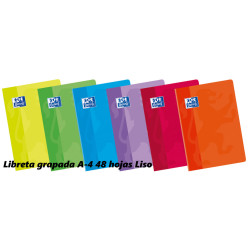 LIBRETA ENRI OXFORD SCHOOL A-4 48H LISO 100102926