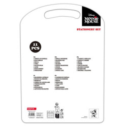 SET ESCRITURA MINNIE MOUSE "NAIVE" SAFTA26 312512779 37,5X27 UNIDAD