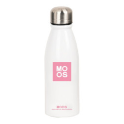 BOTELLA METALICA 500ML MOOS "PASSION" SAFTA26 312518899 24X6 UNIDAD
