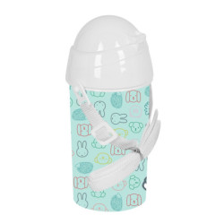 BOTELLA 500ML APERTURA AUTOM. CON PAJITA MIFFY "FRIENDS" SAFTA26 312591899 19,5X7,3 UNIDAD