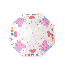 PARAGUAS MANUAL 46 CM PEPPA PIG "HAVING FUN" SAFTA23 ENERO 322272119