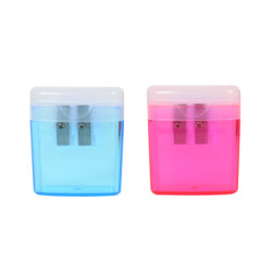 EXP. 12 PCS. SACAPUNTAS DOBLE DEPOSITO SAFTA SAFTA26 3422051054 6X15,5 UNIDAD