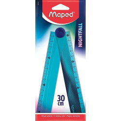 REGLA MAPED PLEGABLE 15/30CM NIGHTFALL TEENS UNIDAD 281018 (36)