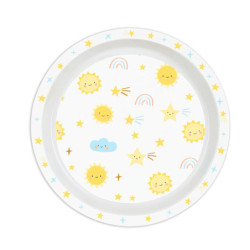 SET DE PLATOS Y CUBIERTOS PREESCOLAR "SOLETE" SAFTA22 VAC 342291933