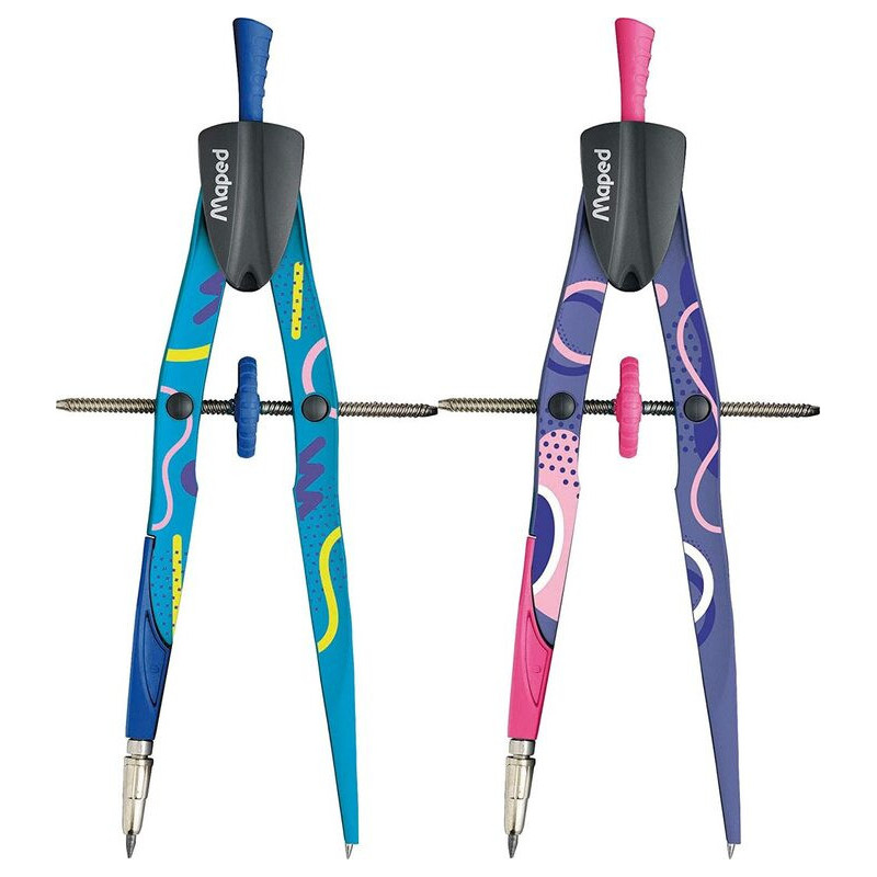 COMPAS MAPED PRECISION FANCY DECORADO C/ADAPTADOR 291013