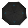 PARAGUAS PLEGABLE MANUAL 54 CM BLACKFIT8 "CALIFORNIA" SAFTA26 34234632254 UNIDAD