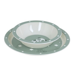 SET DE PLATOS Y CUBIERTOS SAFTA PREESCOLAR "DORMILON" SAFTA23 ENERO 342358933