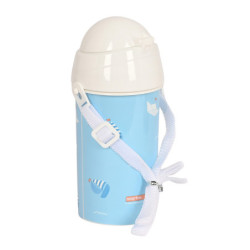 BOTELLA 500ML APERTURA AUTOM. CON PAJITA SAFTA PREESCOLAR "SHIP" SAFTA23 ENERO 342360899