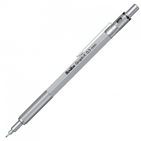 PORTAMINAS 0,5MM SCRIKSS GRAPH-X ALUMINIO COLORES C/ESTUCHE 72971
