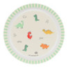 SET DE PLATOS Y CUBIERTOS SAFTA PREESCOLAR "DINOS" 342392933 SAFTA23 VAC
