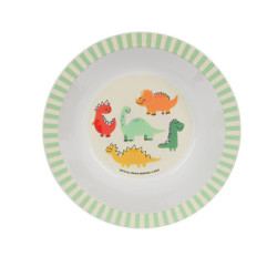 SET DE PLATOS Y CUBIERTOS SAFTA PREESCOLAR "DINOS" 342392933 SAFTA23 VAC