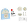 SET DE PLATOS Y CUBIERTOS SAFTA PREESCOLAR "DINOS" 342392933 SAFTA23 VAC