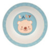 SET DE PLATOS Y CUBIERTOS SAFTA PREESCOLAR "BABY BEAR" 342394933 SAFTA23 VAC