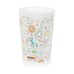 SET DE PLATOS, CUBIERTOS Y VASO SAFTA PREESCOLAR "ZOO" SAFTA25 ENERO 342491933