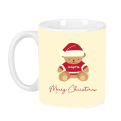 TAZA GRANDE OSITO BEIGE FELICES FIESTAS 342504914 SAFTA25 SEPTIEMBRE