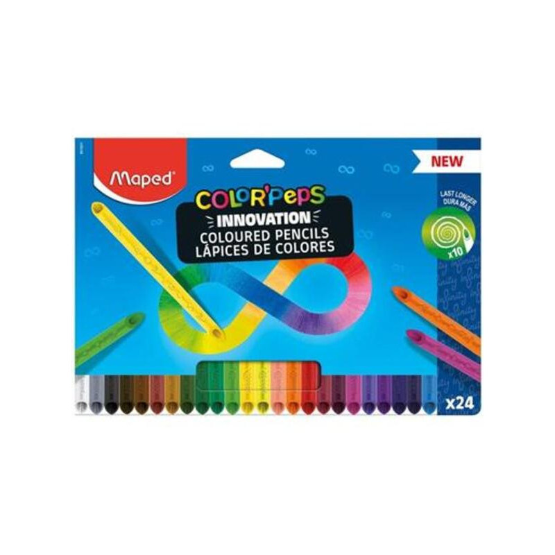 CERAS MAPED COLOR'PEPS INFINITY INNOVATION ESTUCHE 24 COLORES 861601