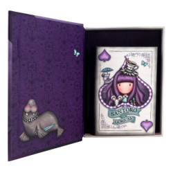 SET 2 CAJAS ALMACENAJE CON FORMA LIBRO GORJUSS "A LITTLE MORE TEA" 411GJ10 17*13 SAFTA22