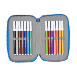 PLUMIER DOBLE PQÑO 28 PCS SUPER MARIO SAFTA22 VAC 412108854