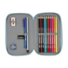 ESTUCHE CREMA DOBLE PEQ 28 PCS RECICLABLE NATIONAL GEOGRAPHIC "BELOW ZERO" 412109854 19,5*12,5 SAFTA